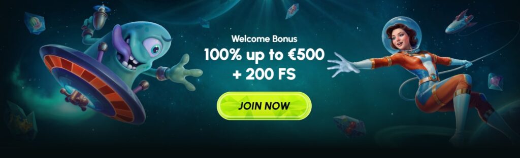 Slotexo Casino Welcome Bonus - 100% up to €500 + 200 Free Spins