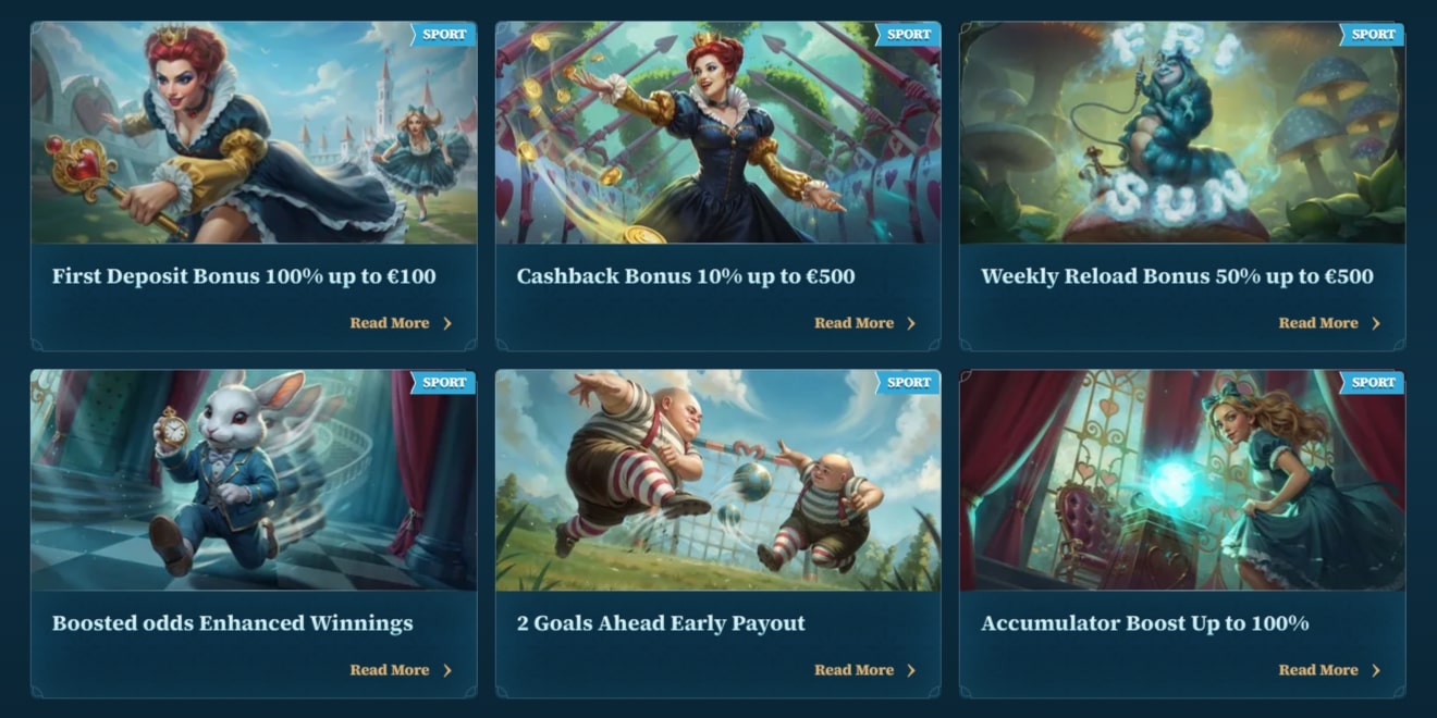 Bet Alice Sportsbook Bonuses & Offers