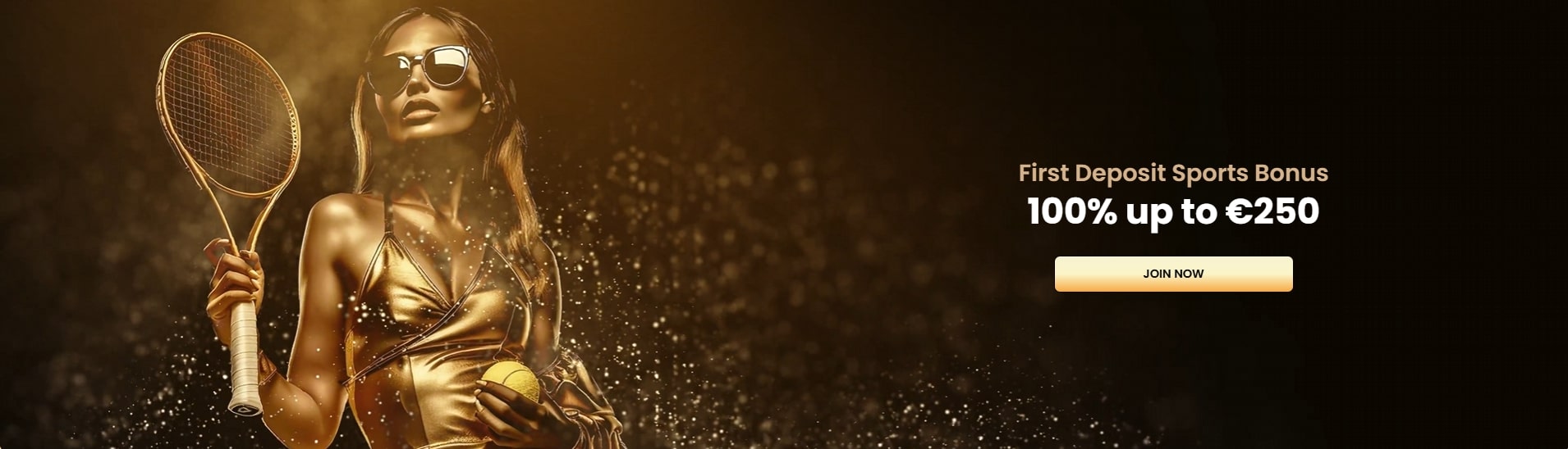 Gold Spin Sportsbook Welcome Bonus - 100% up to €100