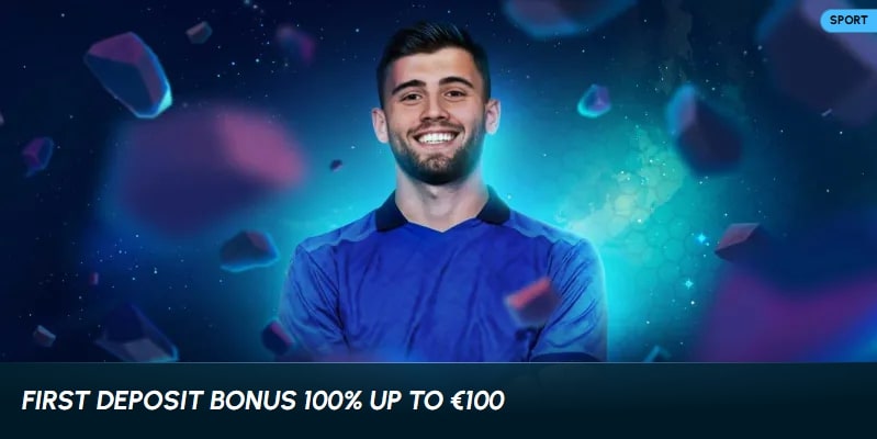 Slotexo Sportsbook Welcome Bonus - 100% up to €100