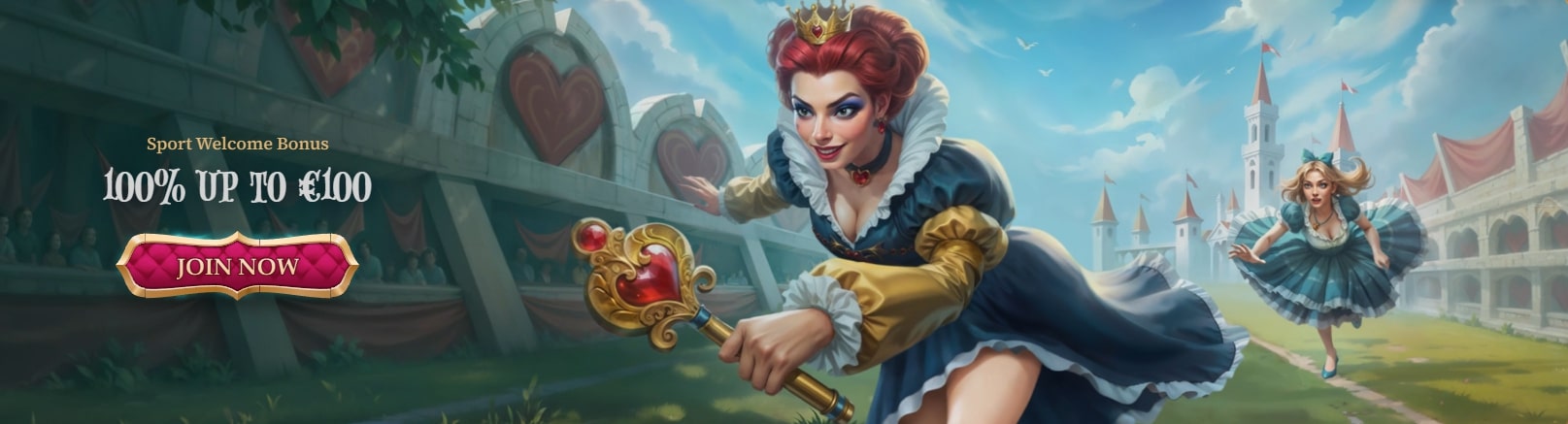 Bet Alice Sportsbook Welcome Bonus - 100% up to €100