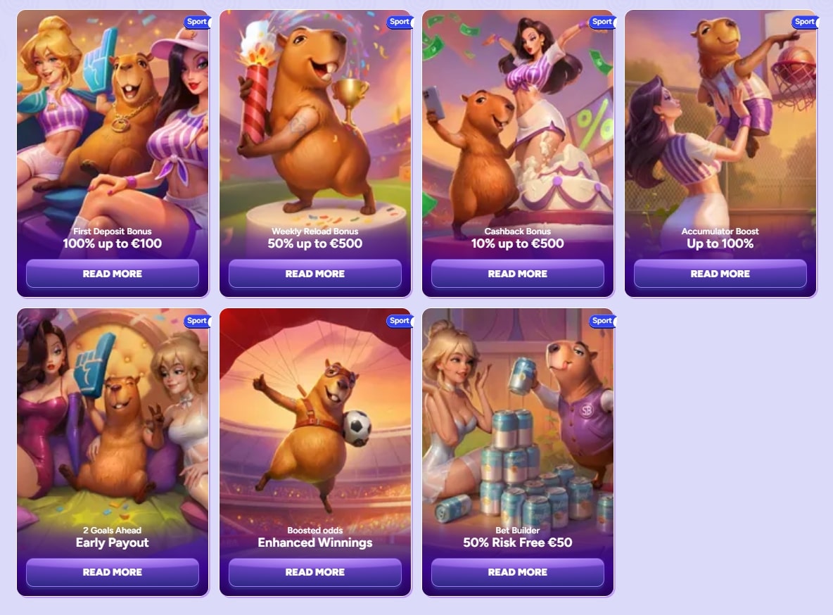 SpinBara Sportsbook Promotions