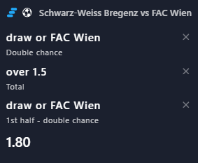 Football betting tip #2 – August 15, 2025