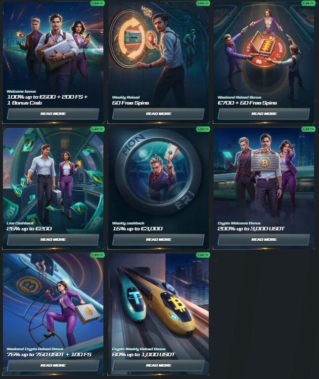 Spinational Casino Offers