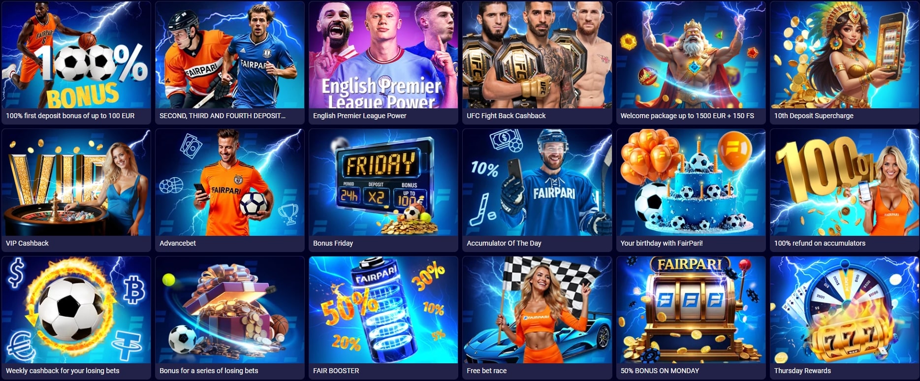 FairPari Sportsbook Promotions