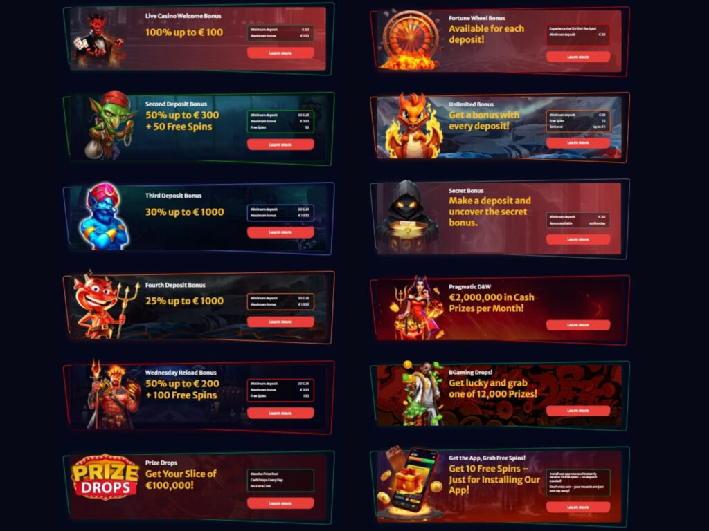 HellSpin Casino Offers