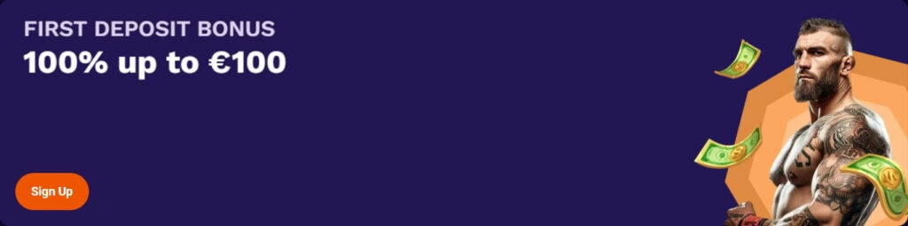 LiraSpin Sportsbook Welcome Bonus - 100% up to €100