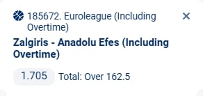 Basketball betting tip #1 – December 17, 2025