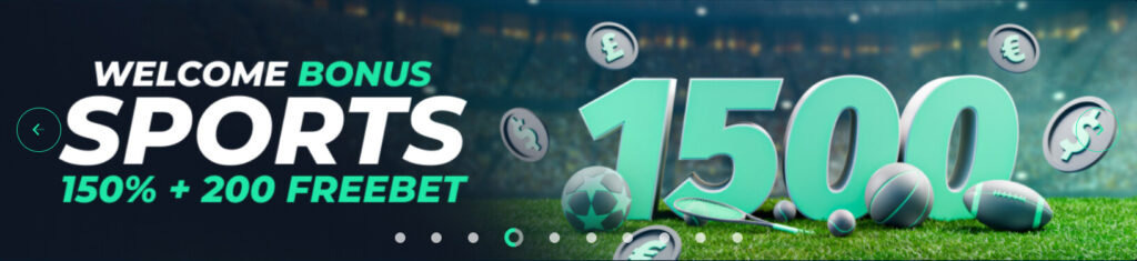 Rolletto Sportsbook Welcome Bonus - 150% up to €1500 + €200 freebet