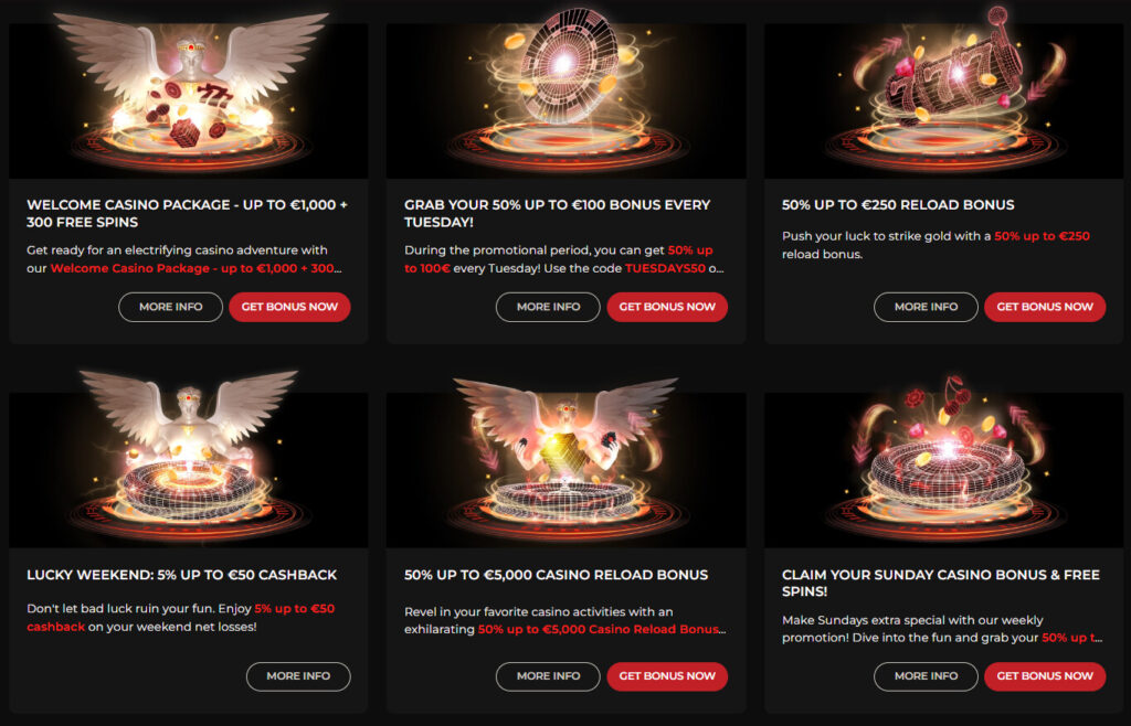 God of Casino Offers