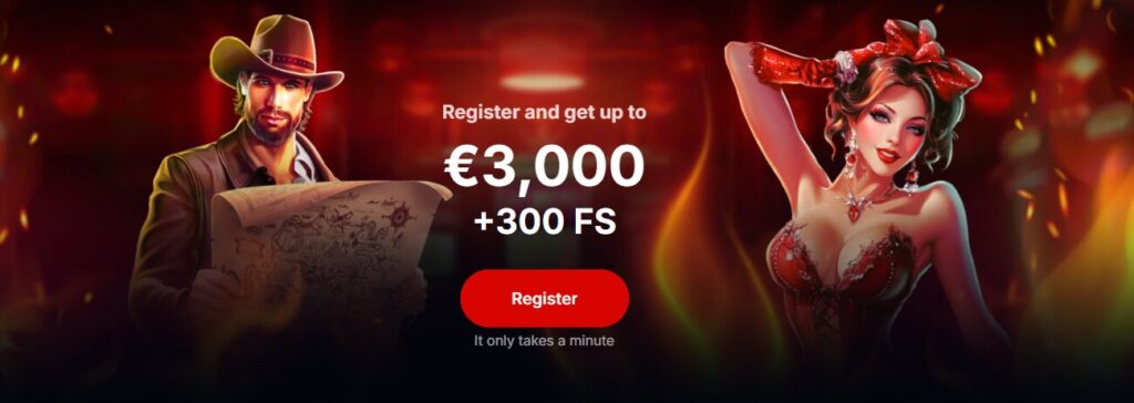 YEP Casino Welcome Bonus - 100% up to €1.000 + 100 Free Spins