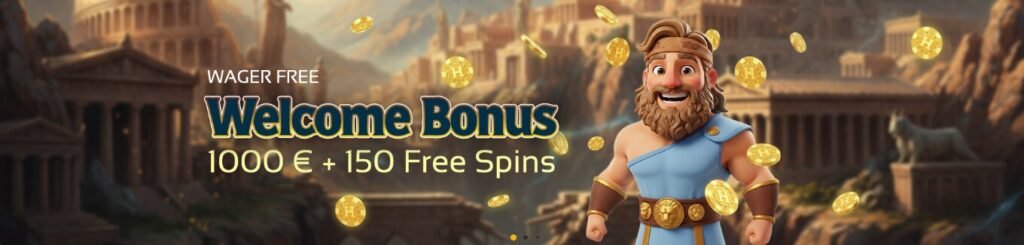 Hercules Casino Welcome Bonus - 100% up to €300