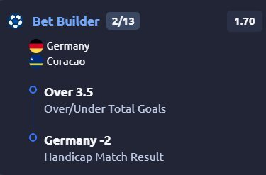 Football betting tip #2 – June 14, 2026
