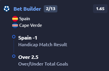 Football betting tip #1 – June 15, 2026