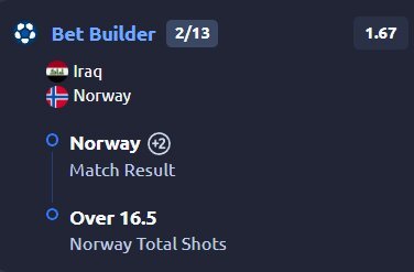 Football betting tip #1 – June 17, 2026