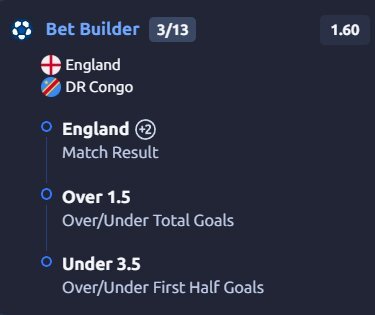 Football betting tip #2 – July 01, 2026