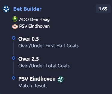 Football betting tip #1 – October 17
2026